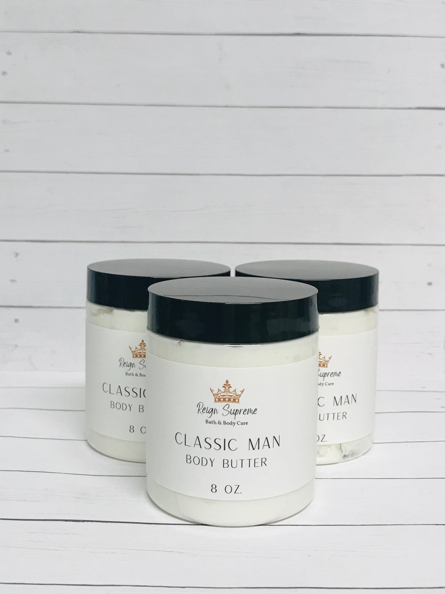 CLASSIC MAN BODY BUTTER 8 OUNCE